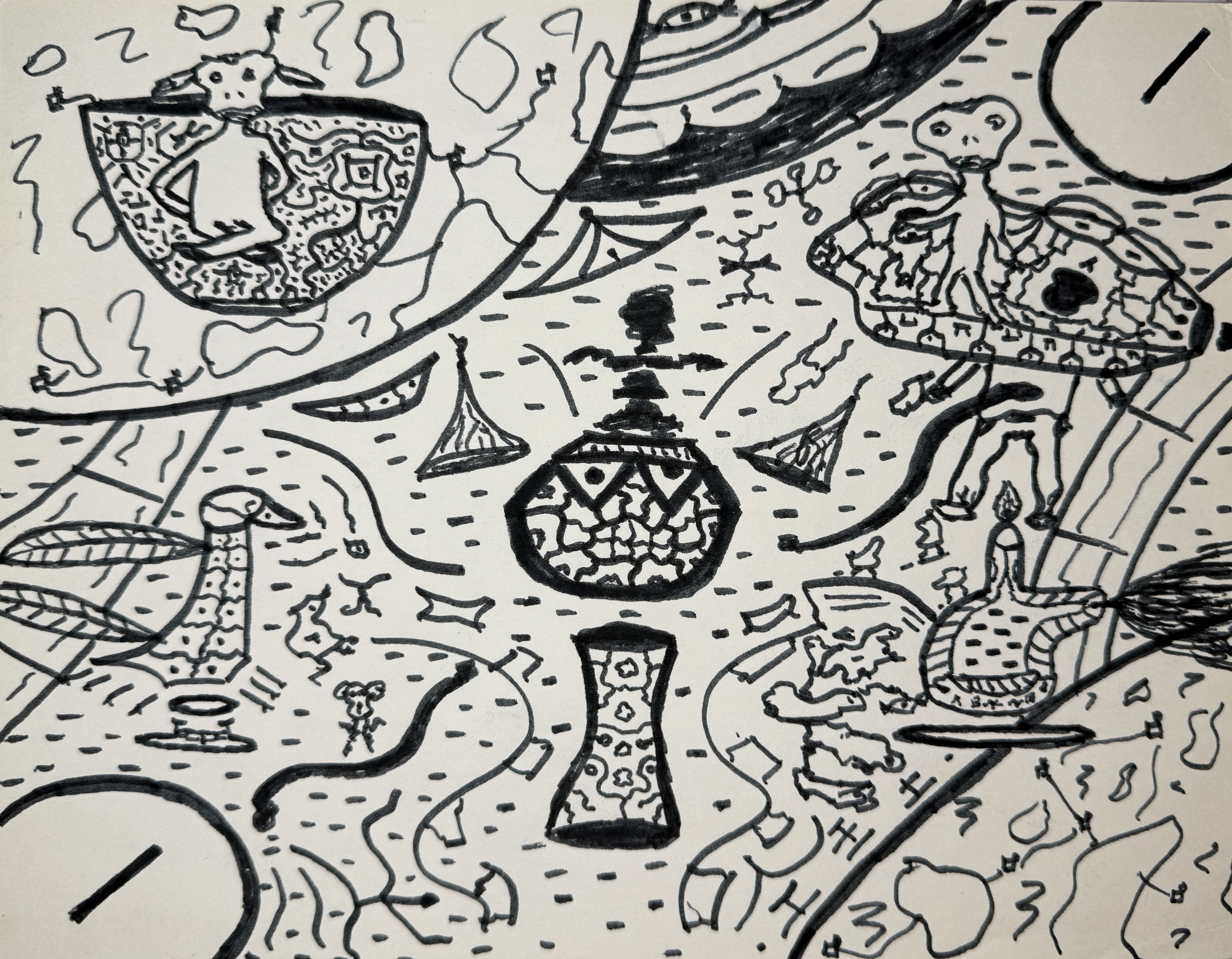 Untitled — Ink Drawing